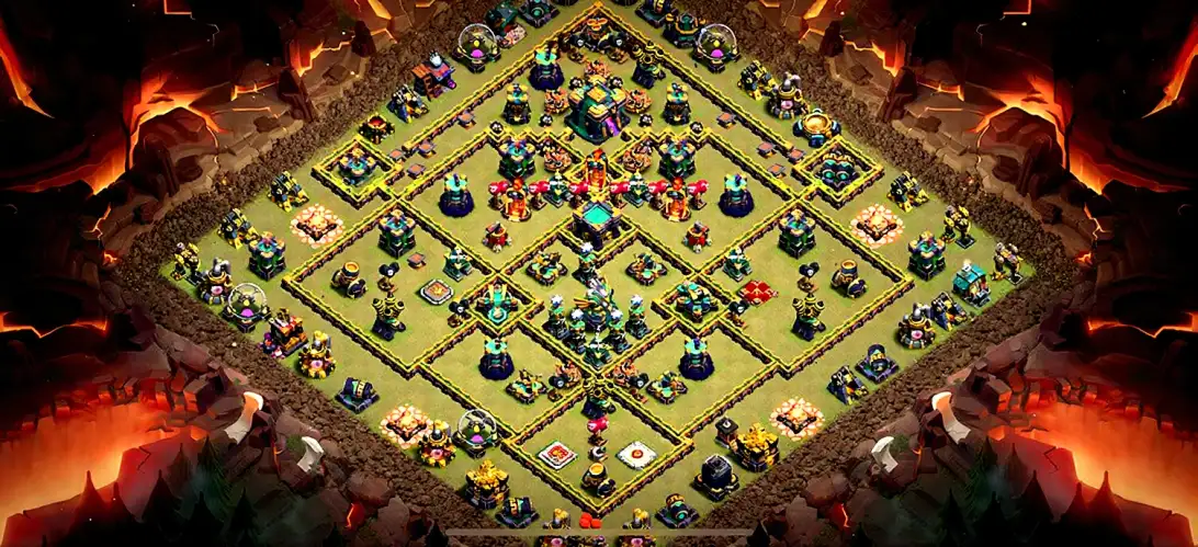 Layout Meta TH14 War Coc Layout | Anti 3 Stars Philippine Clans 