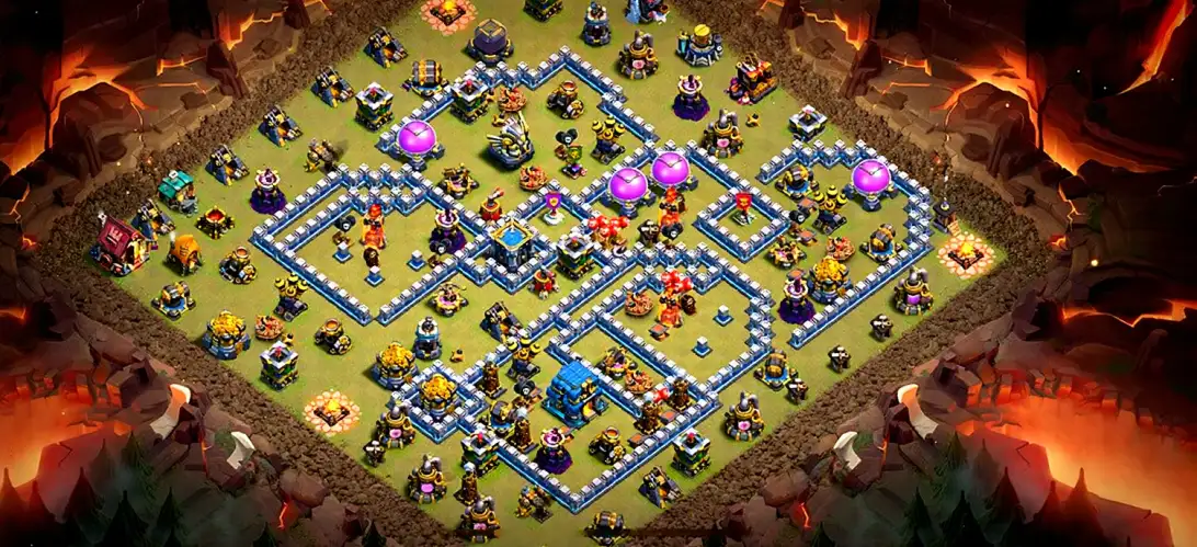 Layout Creative TH12 War Coc Layout | Anti 2 Stars My War Village 6