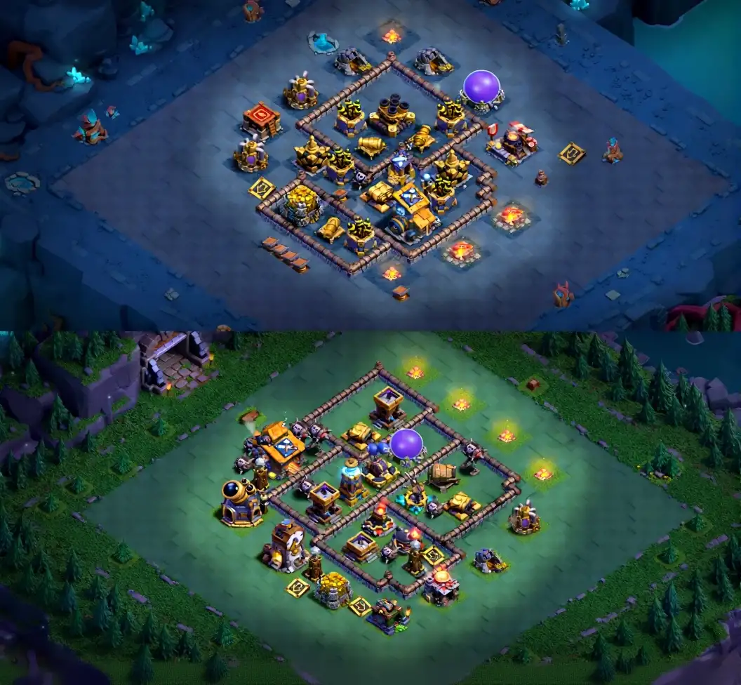 Layout Efficient BH10 Coc Layout | Goblin Base | Builder Hall 10