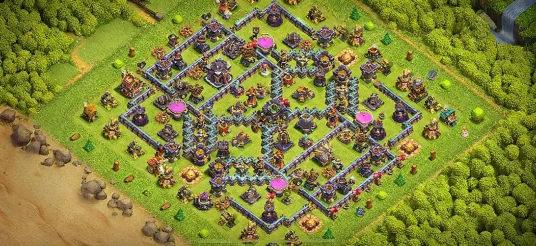 Layout Attack-Proof TH15 Defense Coc Layout | Anti 3 Stars Strong Defensive Village
