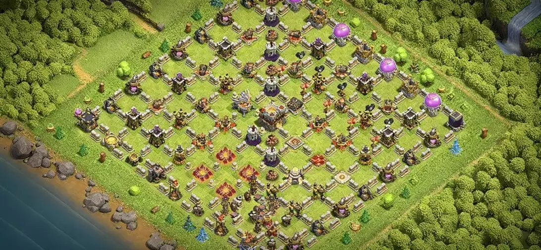 Layout Modern TH11 Troll / Funny Coc Layout | ar coc 
