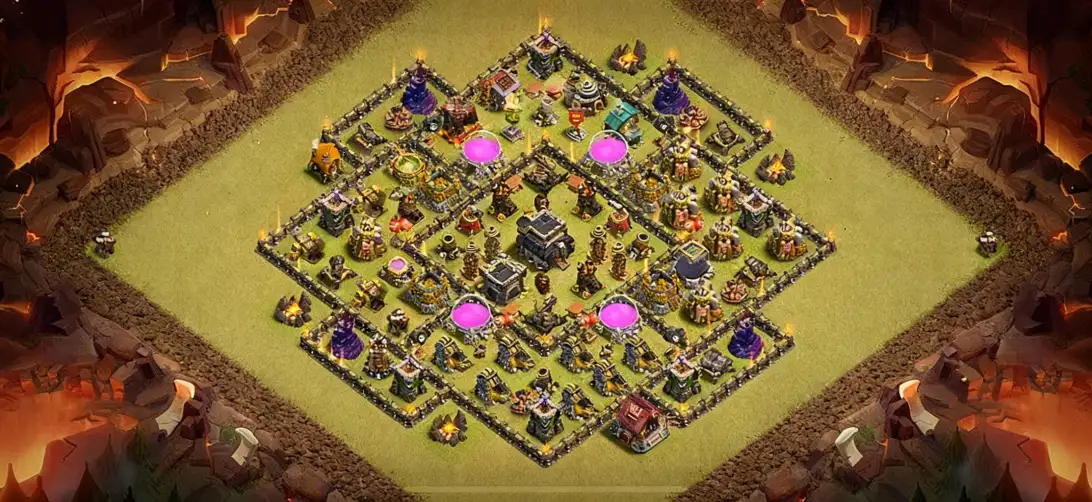 Layout Tested TH9 War Coc Layout | Hybrid Queensland uk