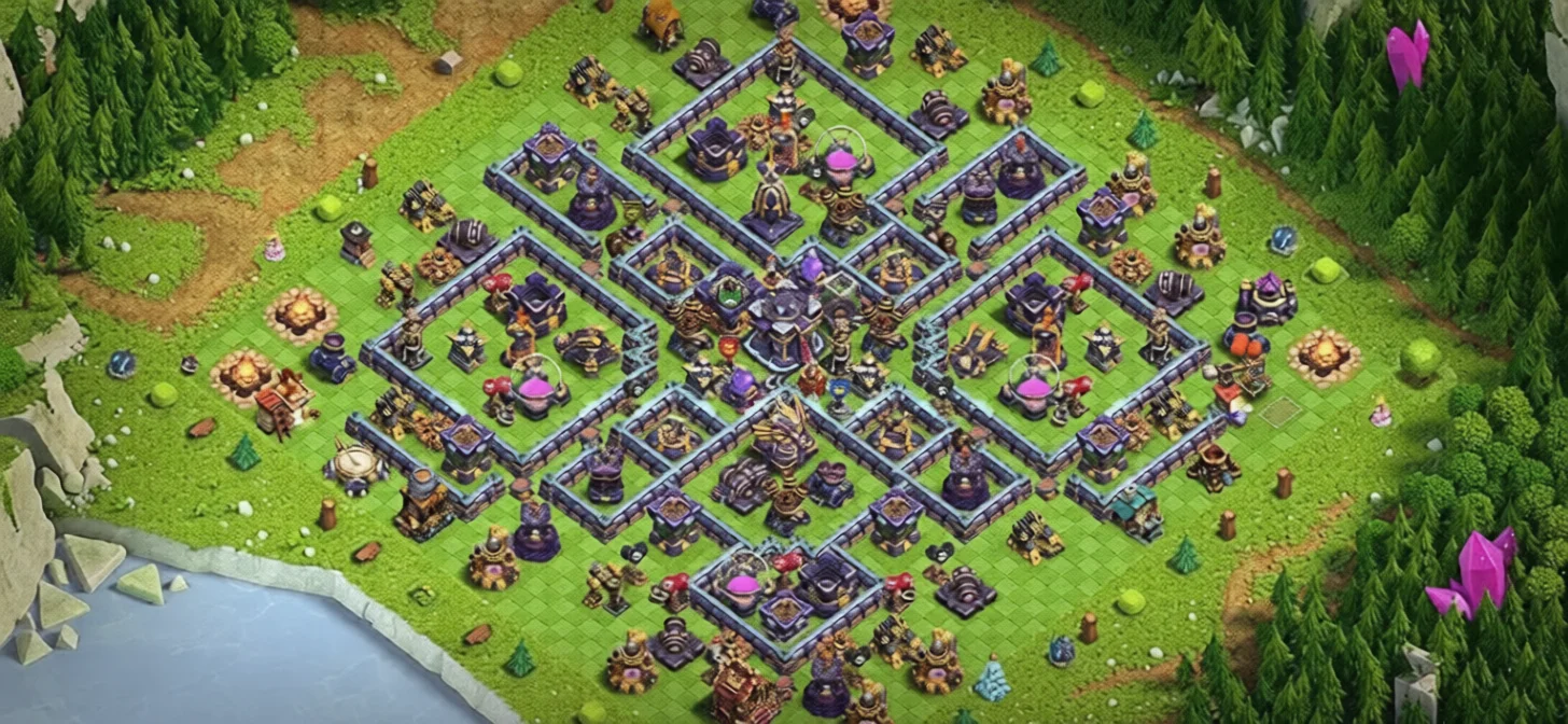 Battle-Tested TH15 Defense Coc Layout | Anti 2 Stars Storm Castle