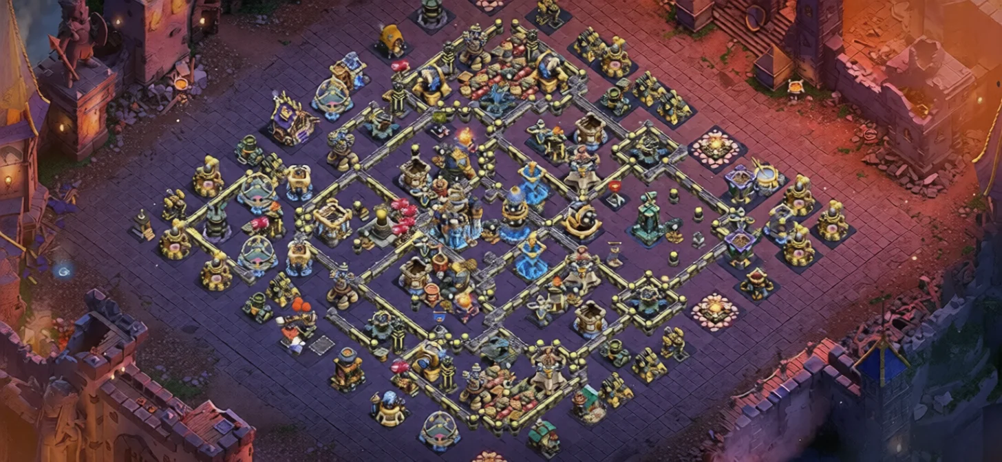 Battle-Tested TH18 Defense Coc Layout | Hybrid Storm Vanguard